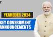 Yearender 2024: A look at 10 big announcements by Modi government