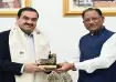 Gautam Adani meets Chhattisgarh CM Vishnu Deo Sai