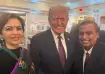 Mukesh Ambani and Nita Ambani with US President-elect Donald Trump 