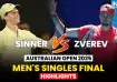 Jannik Sinner beats Zverev.