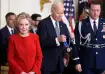 Biden awards Hillary Clinton