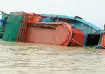 Boat capsizes