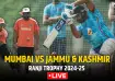 Mumbai vs Jammu and Kashmir Live Score and Updates, Day 1