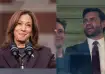 Kamala Harris (left) and JD Vance (Right)