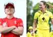 Heather Knight and Ellyse Perry.