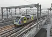 Meerut Metro trial run 