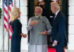 PM Modi with US President and First Lady