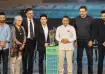 Indian cricket legends during the 50th anniversary