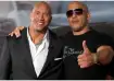 vin diesel the rock feud