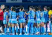 Indian women&#039;s hockey team.