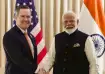 PM Modi with US National Security Advisor Michael Waltz