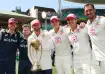 Nathan Lyon alongside Aussie teammates with Border-Gavaskar