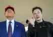 Donald Trump with Elon Musk