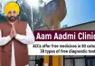 Aam Aadmi Clinics, Punjab govt,