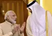 PM Modi with Qatar Amir