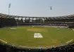 A view of the Wankhede Stadium.