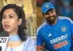 Shama Mohamed and Rohit Sharma