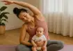 postpartum yoga