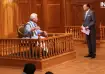 J-K LG Manoj Sinha with Rajat Sharma in Aap Ki Adalat.  