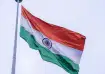 Indian national flag waving proudly