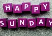 Make your Sunday bright and bold! This vibrant &ldquo;Happy
