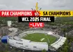 Pakistan face South Africa in WCL final.