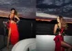 Natasha Poonawalla&#039;s leather blouse, red saree look
