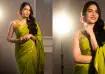 Rukmini Vasanth&#039;s green saree