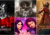 Collage of 2025 Indian films including Dhurandhar, Loveyapa, Chhaava, Thug Life