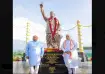 Veer Savarkar statue unveiled in Andaman, Veer Savarkar statue, Mohan Bhagwat, Amit Shah, home minis