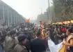 VHP members protesting outside the Bangladesh High
