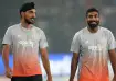 Jasprit Bumrah with Arshdeep Singh.