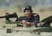 Agastya Nanda in a war tank