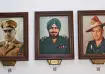 Portraits of British ADCs replaced with Param Vir Chakra
