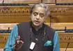 Congress MP Shashi Tharoor in Lok Sabha/ File Photo