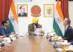 Punjab CM Bhagwant Mann during his meeting with South