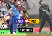 India vs New Zealand 1st ODI live cricket score, ind vs nz match updates
