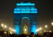 India Gate illuminated on the occasion of New Year 2026/