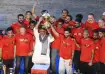RCB with Karnataka Deputy CM DK Shivakumar after IPL 2025 win