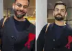 Virat Kohli at the Mumbai airport