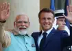 Macron India visit