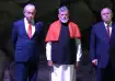 PM Modi with Israeli President and PM at the Holocaust