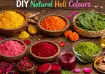 DIY Natural Holi Colours