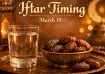 Iftar Time today 19 march 2026