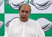 BJD president Naveen Patnaik during a presser/ file photo