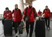Iran women's player returns home