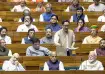 PM Modi and other leaders during a debate on delimitation