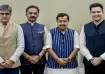 Raghav Chadha, Sandeep Pathak, Ashok Mittal join BJP