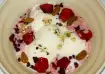 Rose vermicelli custard coconut pannacotta recipe
