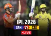 SRH host CSK.